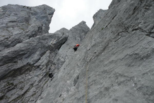 Felsausbruch-Glattwand