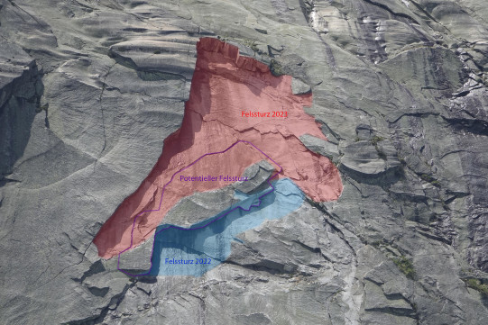 Grimsel-Felssturz Räterichsbodensee
