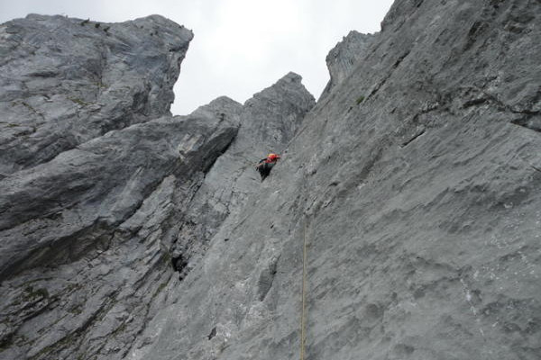 Felsausbruch-Glattwand