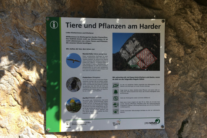 Harder-Infotafel